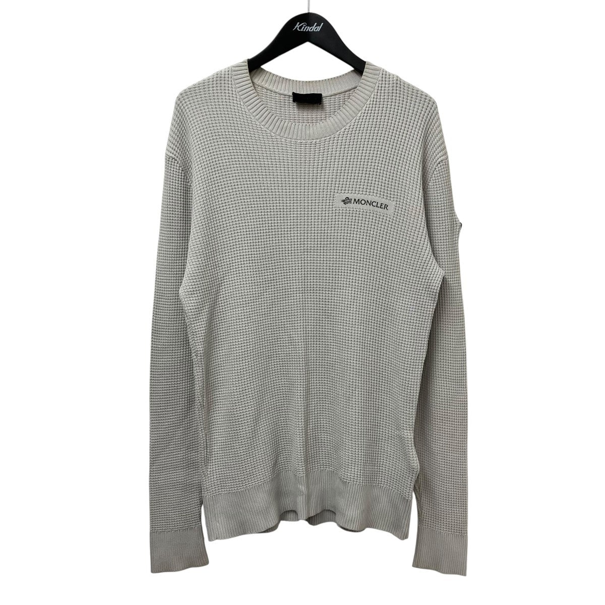 MONCLER GIROCOLLO TRICOTニットI20919C00007 古着・中古-1枚目のアイテム画像