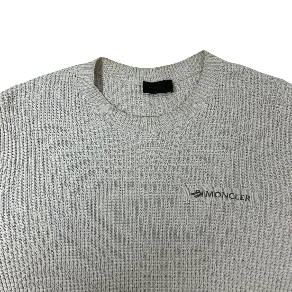 MONCLER GIROCOLLO TRICOTニットI20919C00007 古着・中古-3枚目のアイテム画像
