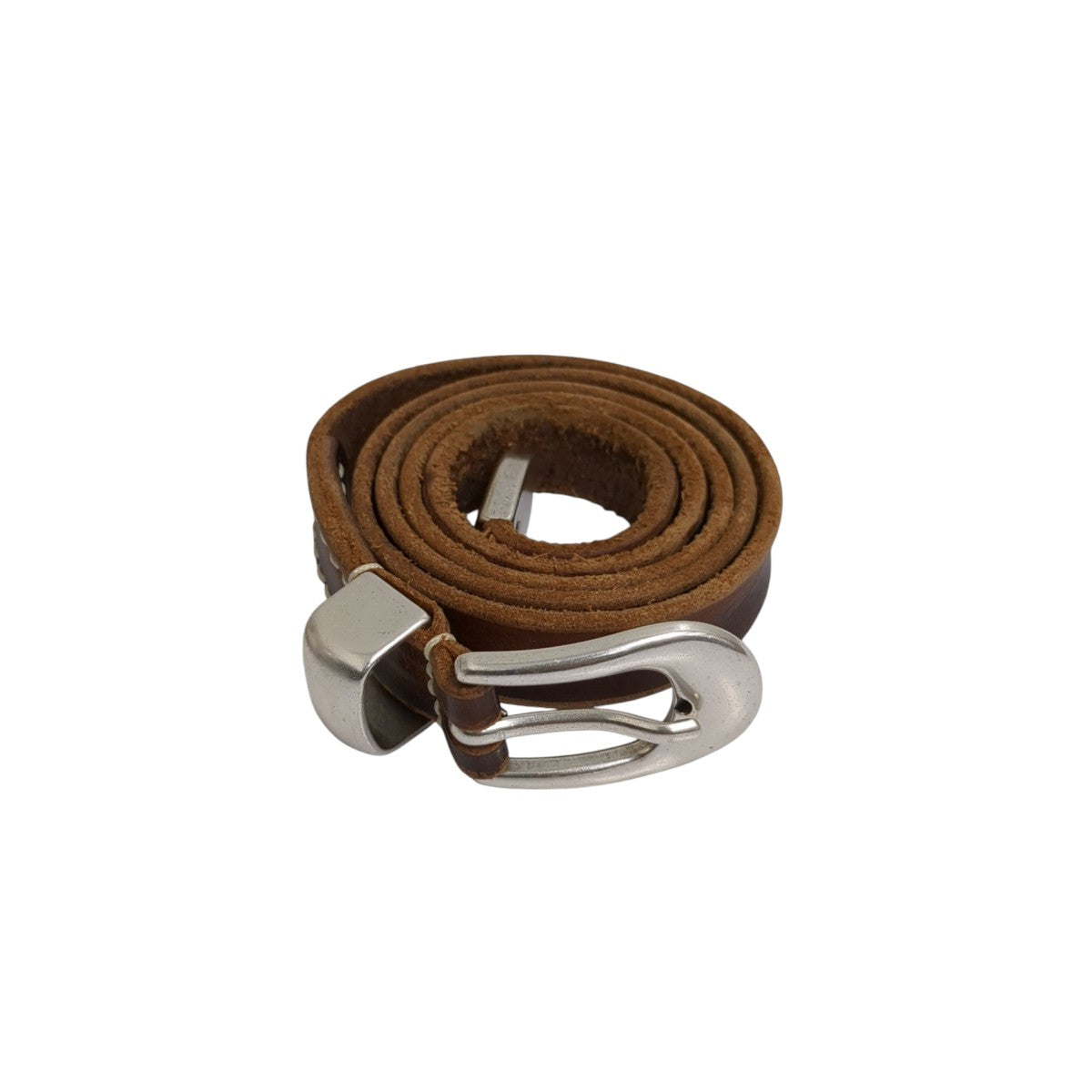 2 CM BELT Brown LetheベルトA2208BBR