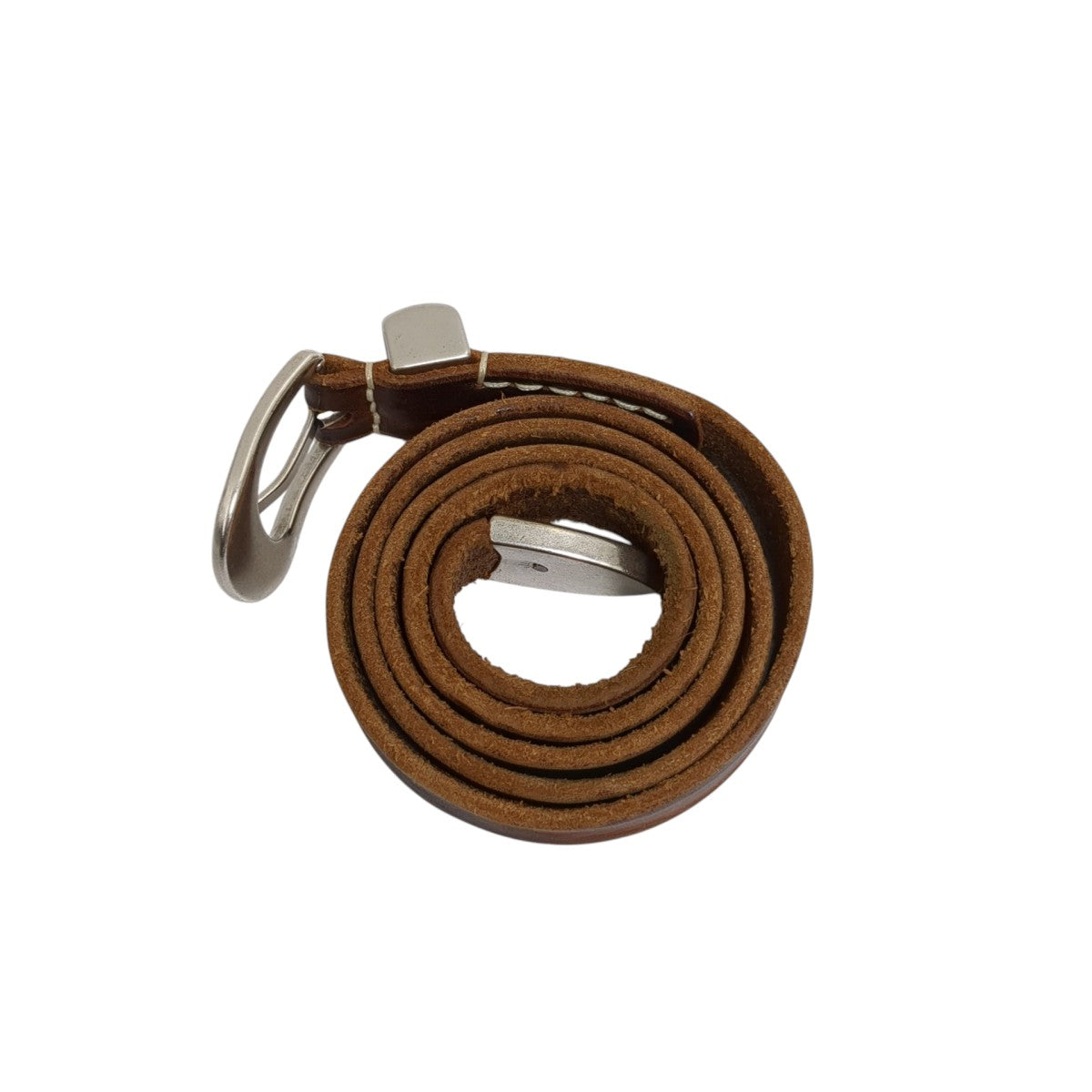2 CM BELT Brown LetheベルトA2208BBR