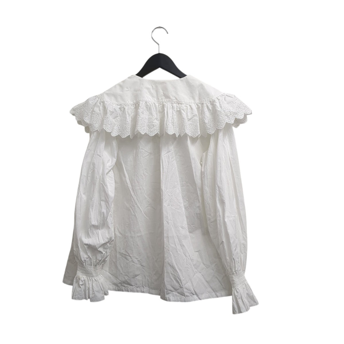 コットンレースカラーブラウス“LACECOLLARBLOUSE”25amsbl02ブラウス25AMSBL02