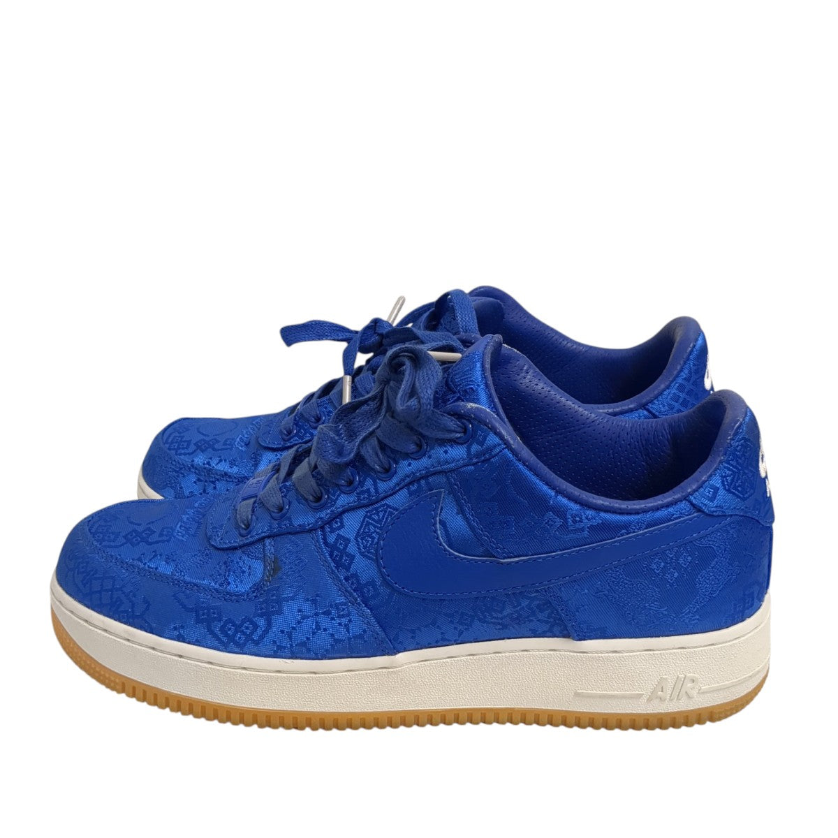 NIKE×CLOT Air Force 1 LowBlue スニーカー CJ5290−400 古着・中古-2枚目のアイテム画像