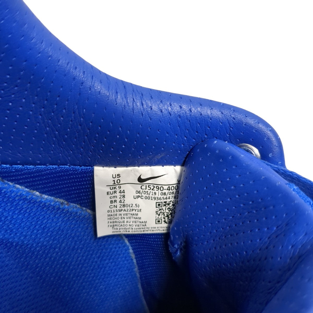 NIKE×CLOT Air Force 1 LowBlue スニーカー CJ5290−400 古着・中古-9枚目のアイテム画像
