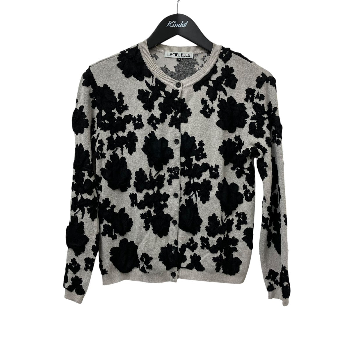 Flower Jacquard Cardiganカーディガン28S61511