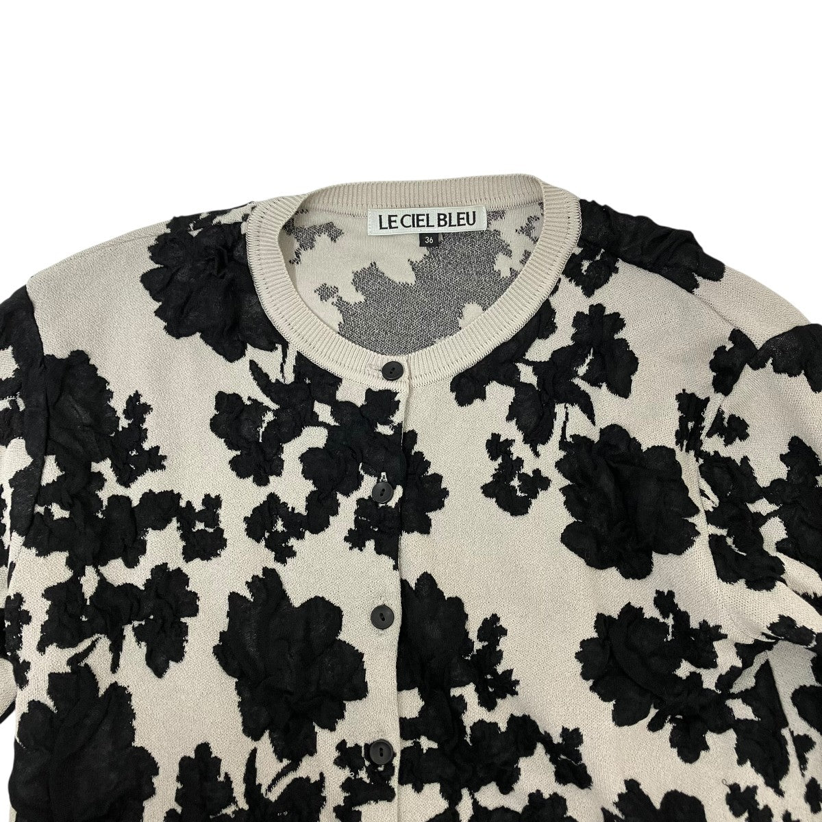 Flower Jacquard Cardiganカーディガン28S61511