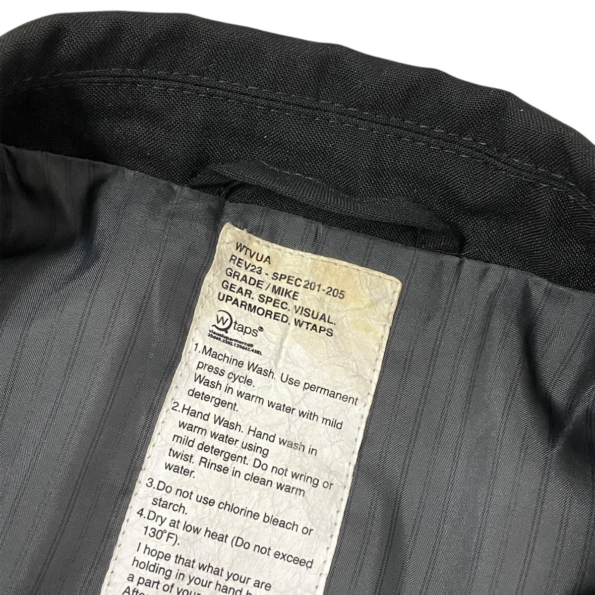 WTAPS テーラードジャケットREV23-SPEC 201-205 古着・中古-6枚目のアイテム画像