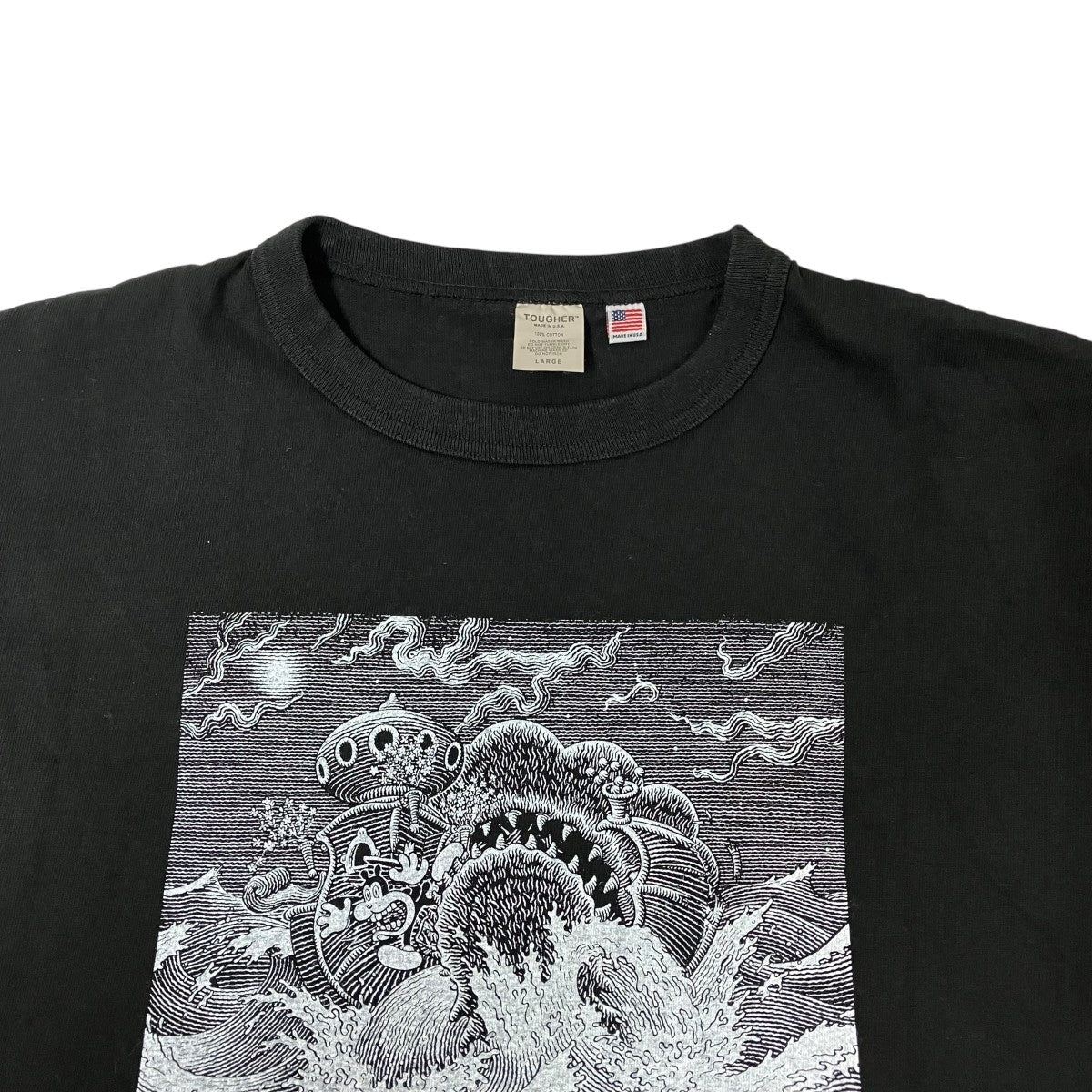 TOUGHER Tシャツ 古着・中古-3枚目のアイテム画像