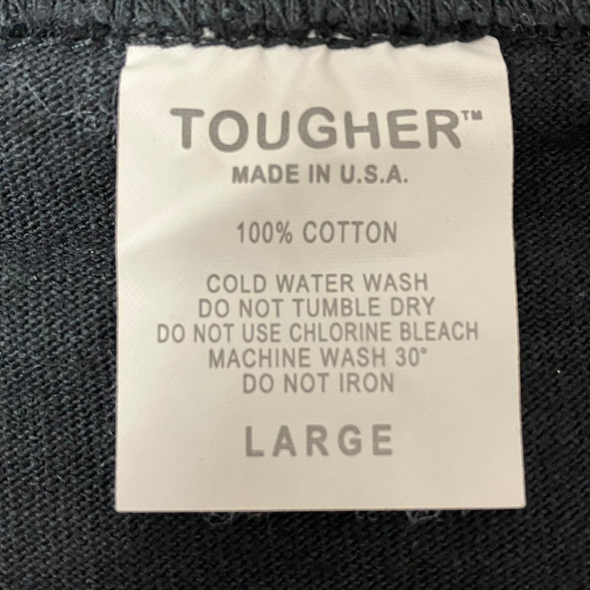 TOUGHER Tシャツ 古着・中古-6枚目のアイテム画像