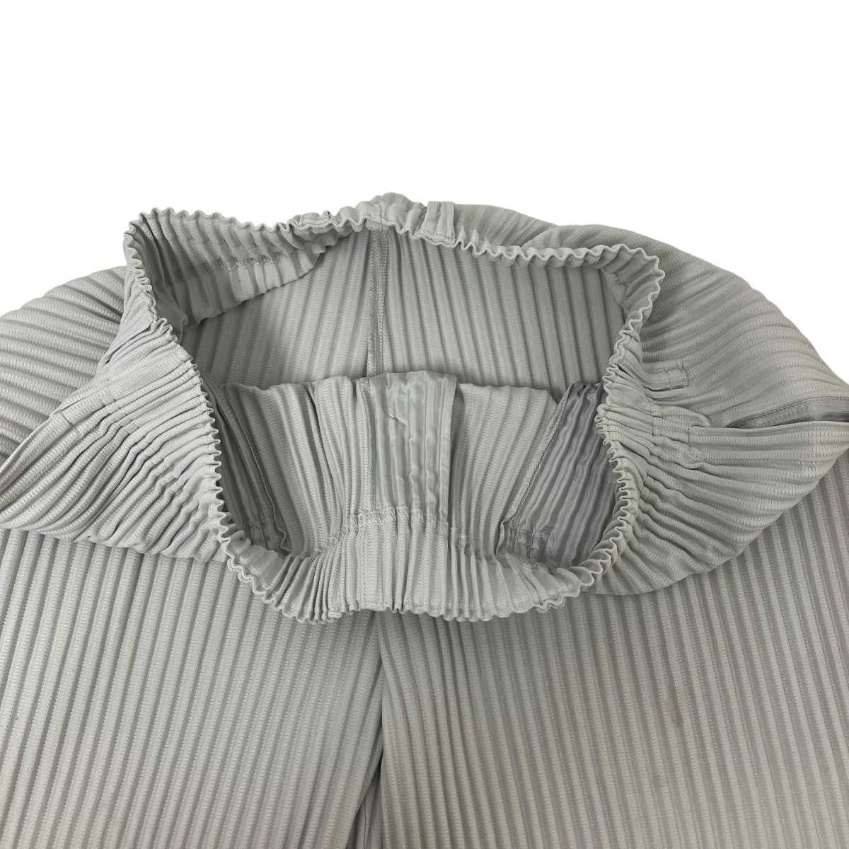HOMME PLISSE ISSEY MIYAKE BASICSプリーツパンツHP55JF450 古着・中古-4枚目のアイテム画像