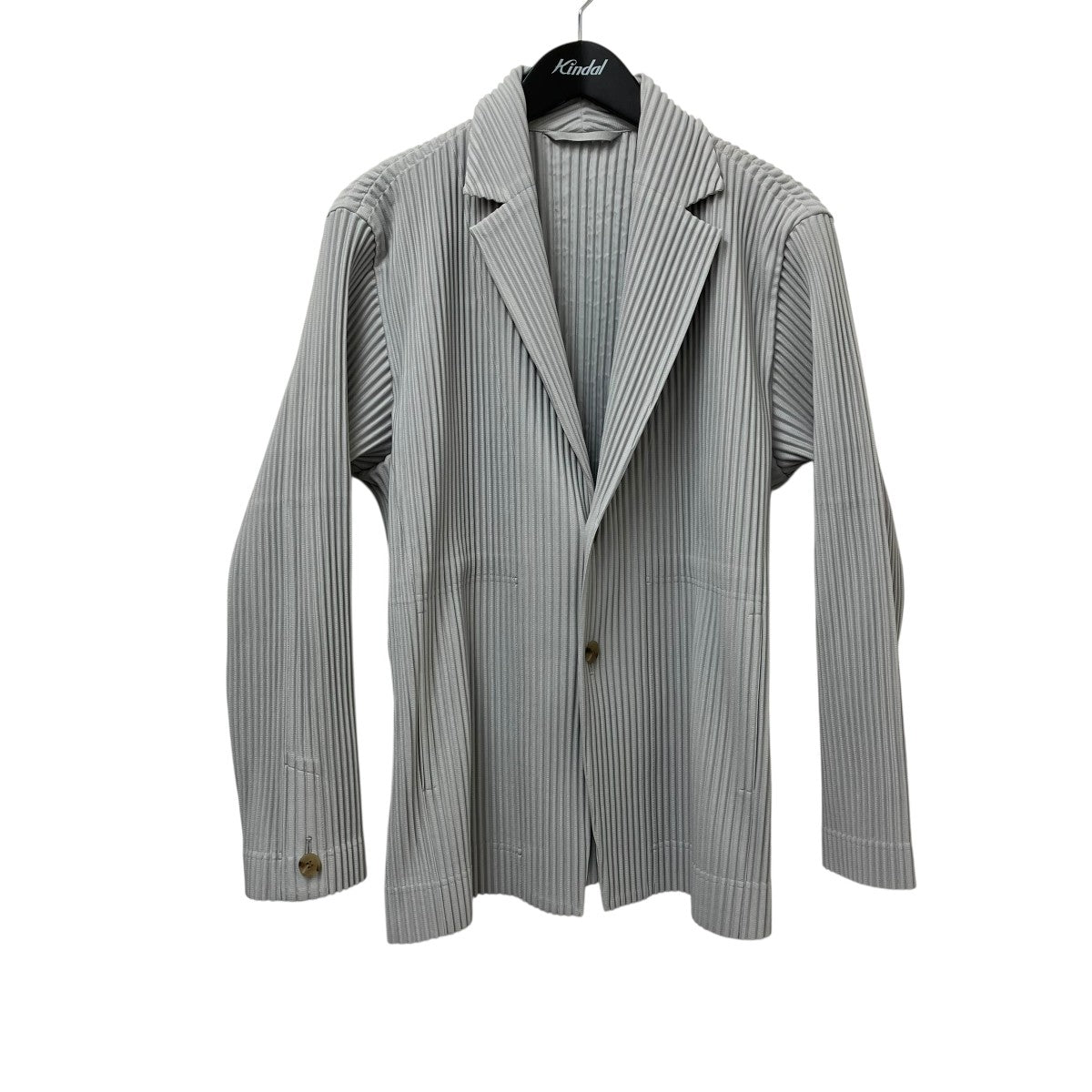 HOMME PLISSE ISSEY MIYAKE テーラードジャケットHP55JD401 古着・中古-1枚目のアイテム画像
