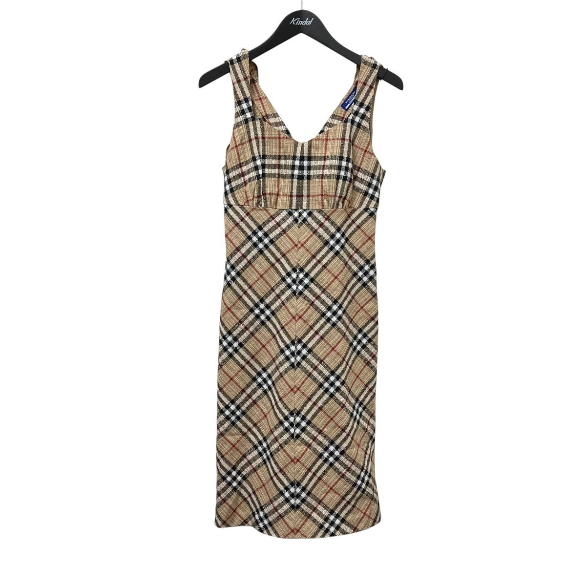 BURBERRY BLUE LABEL チェックワンピースFM587-309 古着・中古-1枚目のアイテム画像
