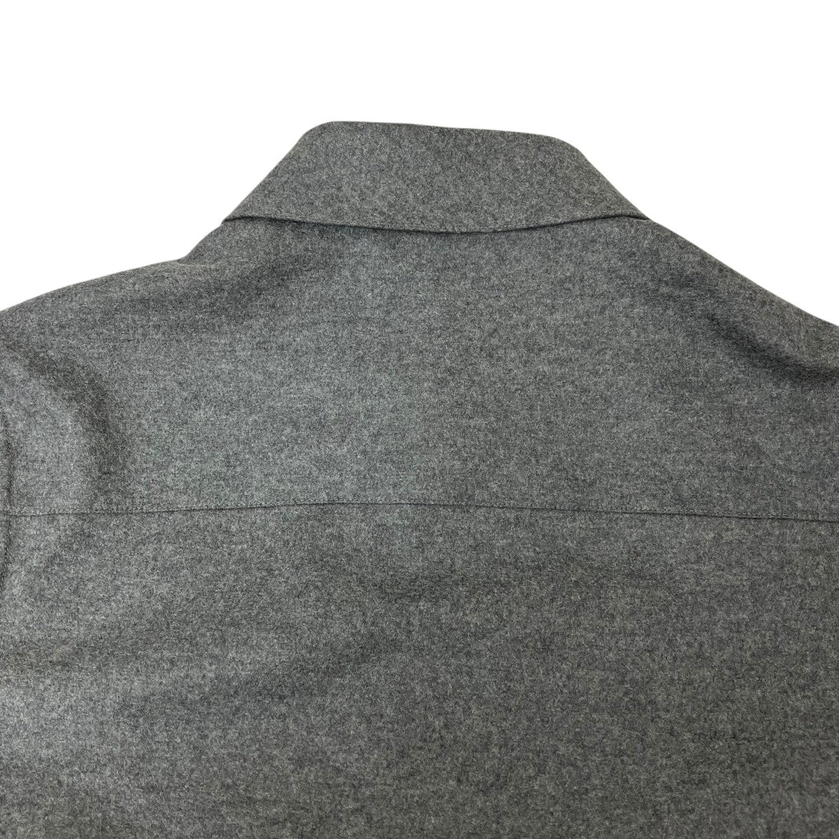 JIL SANDER メルトンウール オーバーシャ??ツJ22DL0258 J40045 古着・中古-4枚目のアイテム画像