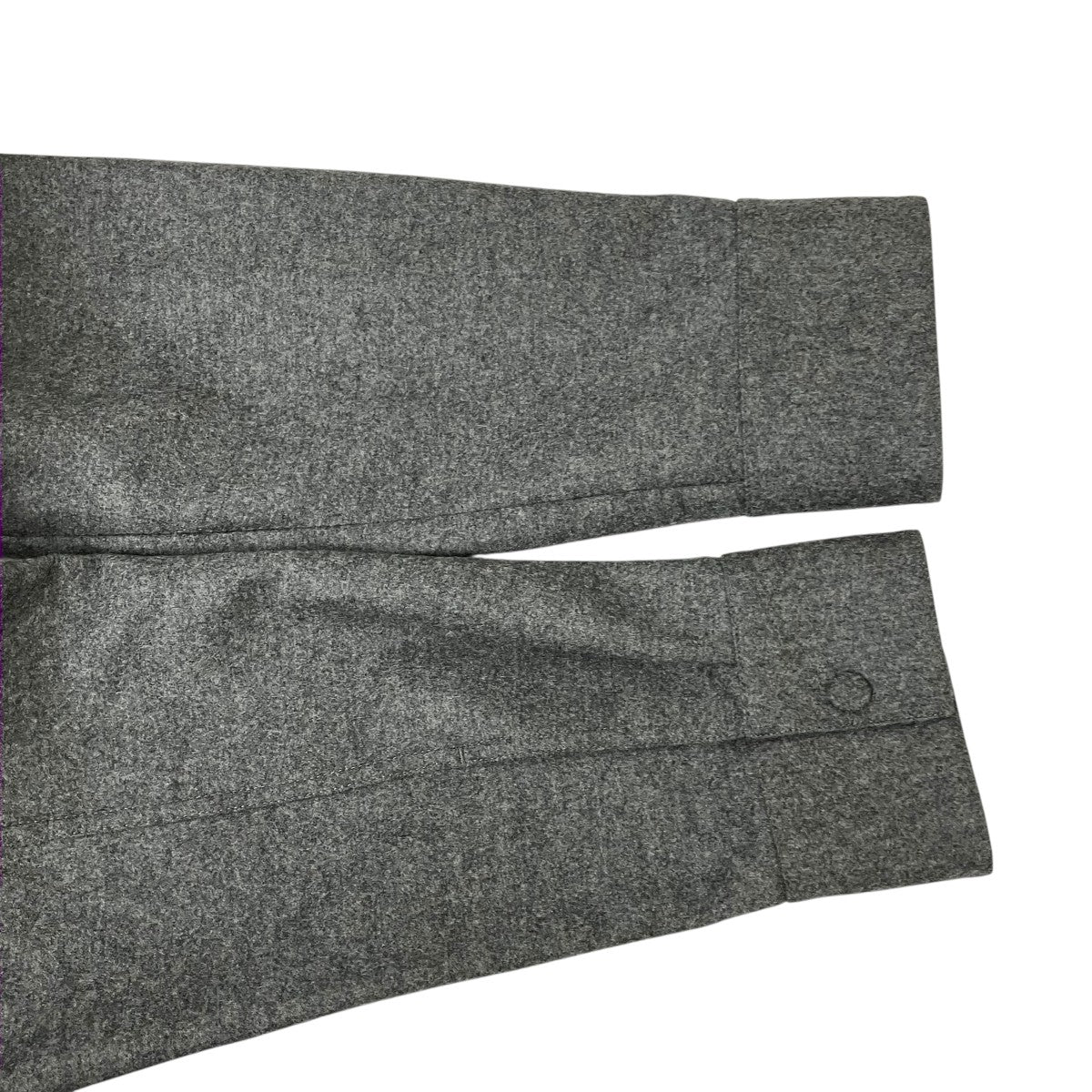 JIL SANDER メルトンウール オーバーシャ??ツJ22DL0258 J40045 古着・中古-5枚目のアイテム画像