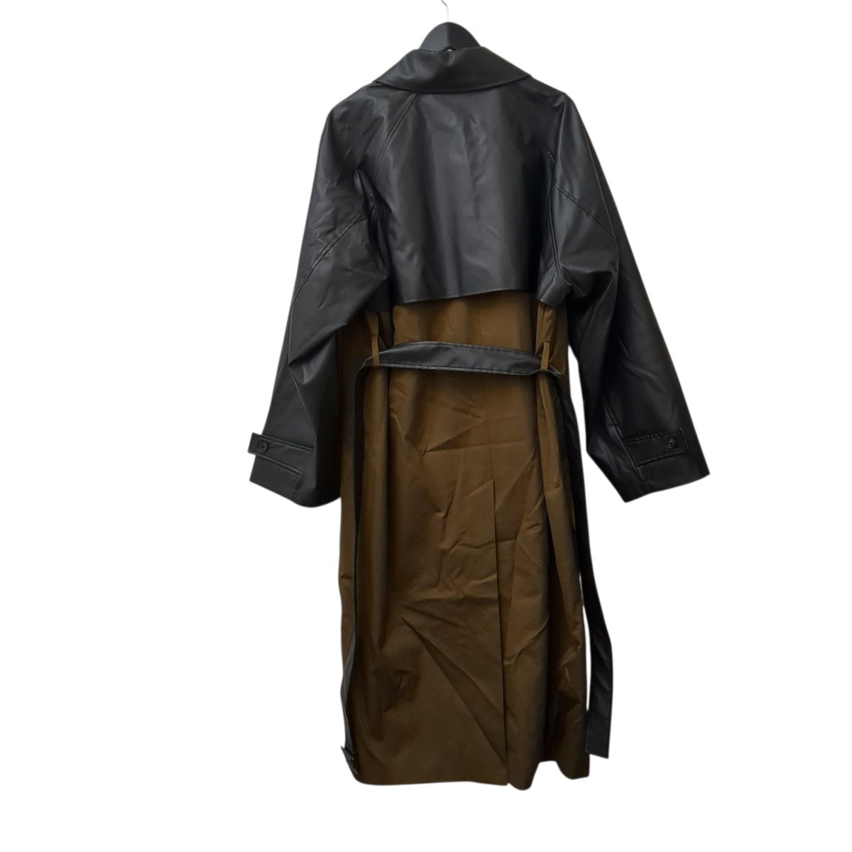 stein コートST.759 CONTRAST SINGLE BREASTED WIDE LAPELS COAT 古着・中古-3枚目のアイテム画像