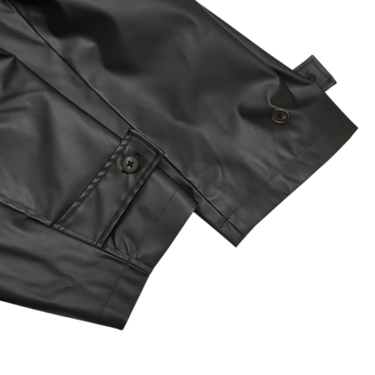 stein コートST.759 CONTRAST SINGLE BREASTED WIDE LAPELS COAT 古着・中古-6枚目のアイテム画像