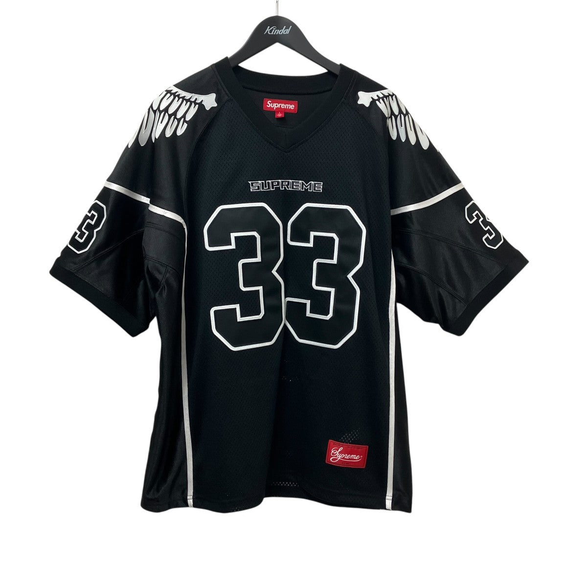 Supreme Bones Football JerseyTシャツ 古着・中古-1枚目のアイテム画像