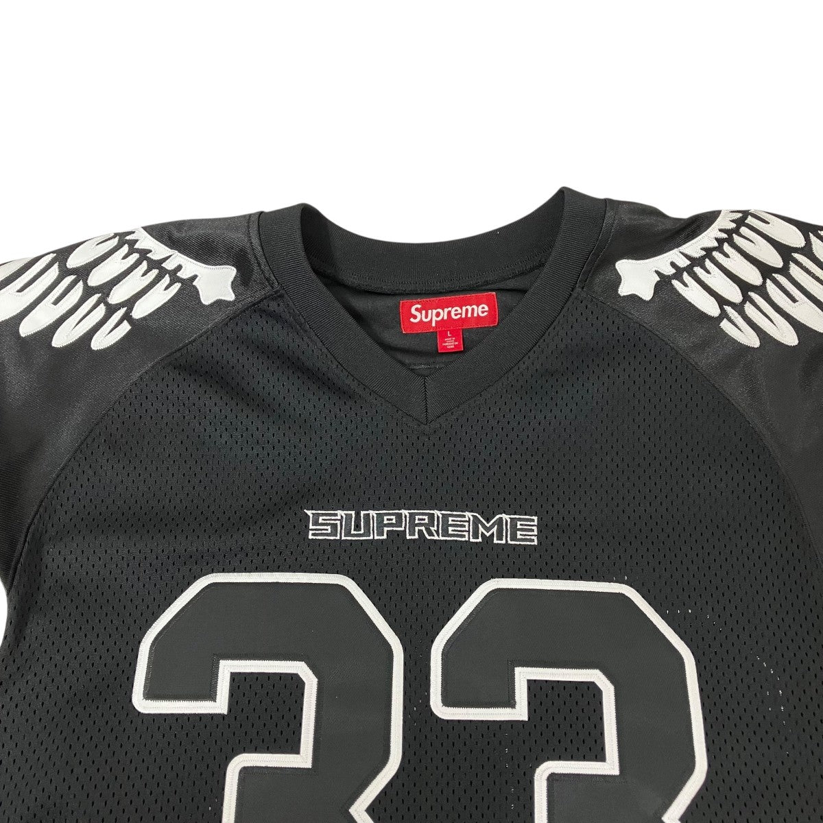 Supreme Bones Football JerseyTシャツ 古着・中古-3枚目のアイテム画像