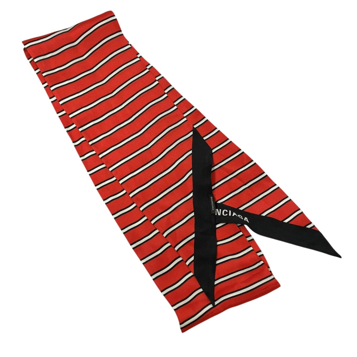 GUCCI × BALENCIAGA シルクスカーフ　2枚　最終値下げ BALENCIAGA(バレンシアガ) 銀座店1周年記念 シルクスカーフストライプ