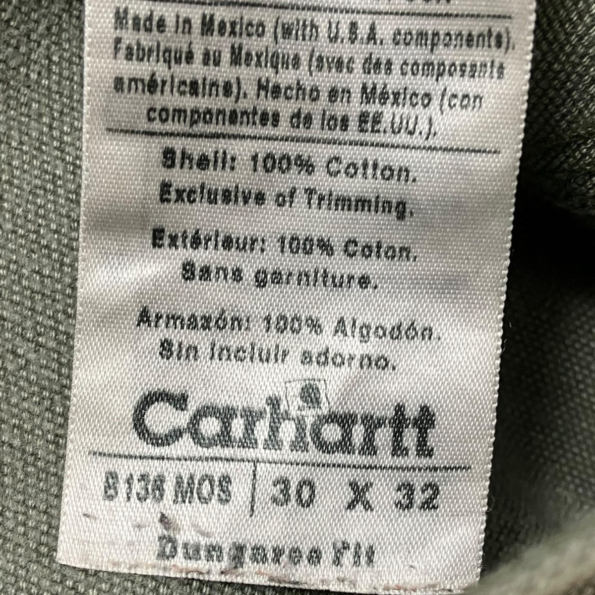 CarHartt ペインターパンツ 古着・中古-8枚目のアイテム画像