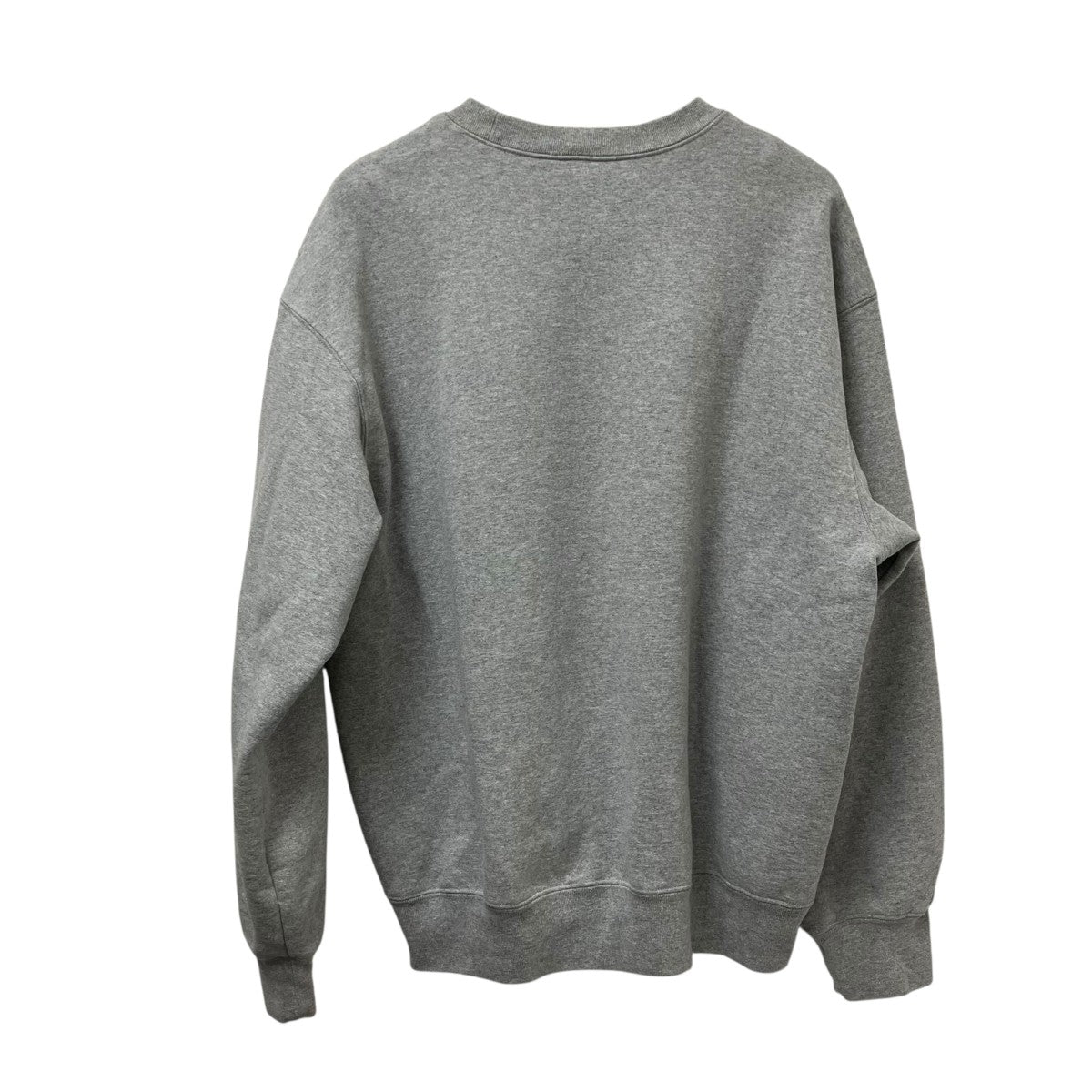 26SSPlaid Arc Crewneck Heather Greyスウェット