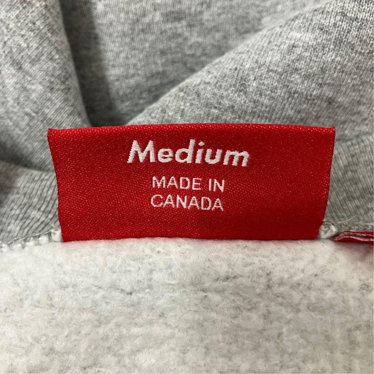 26SSPlaid Arc Crewneck Heather Greyスウェット
