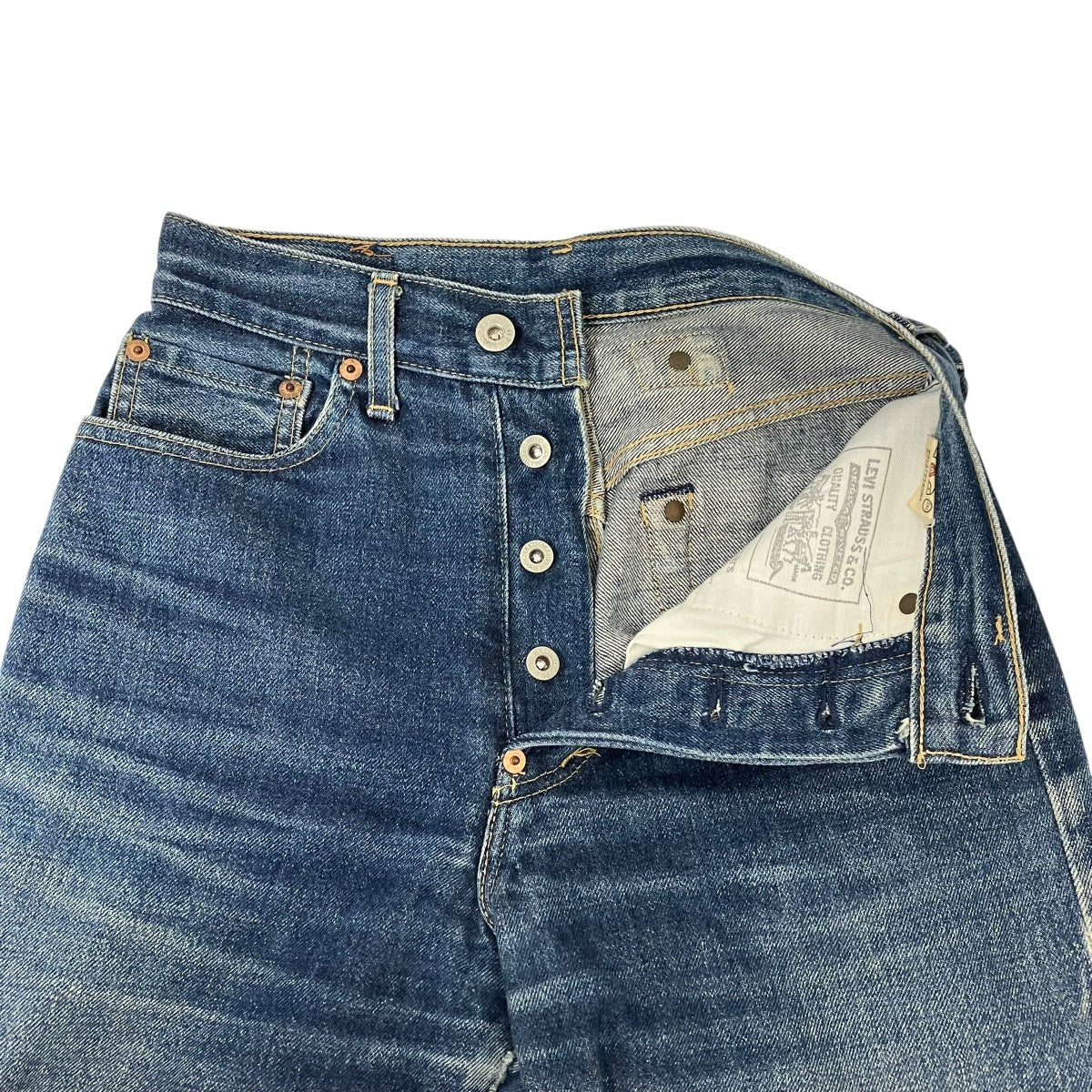 LEVI’S Ｗ701 XXデニムパンツ 古着・中古-4枚目のアイテム画像