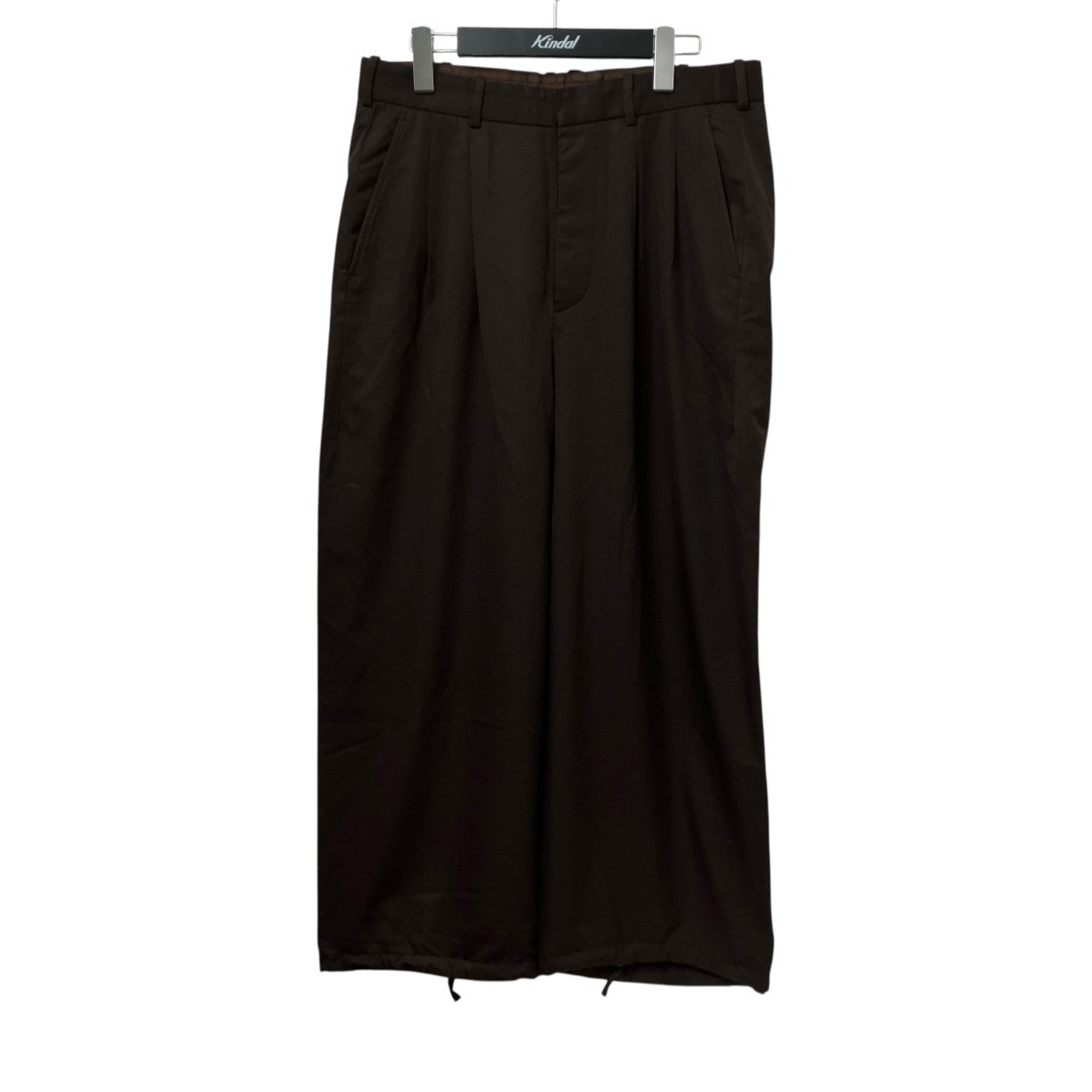 NICENESS 22SSPETERタックワイドパンツNN-T01WS22 古着・中古-1枚目のアイテム画像