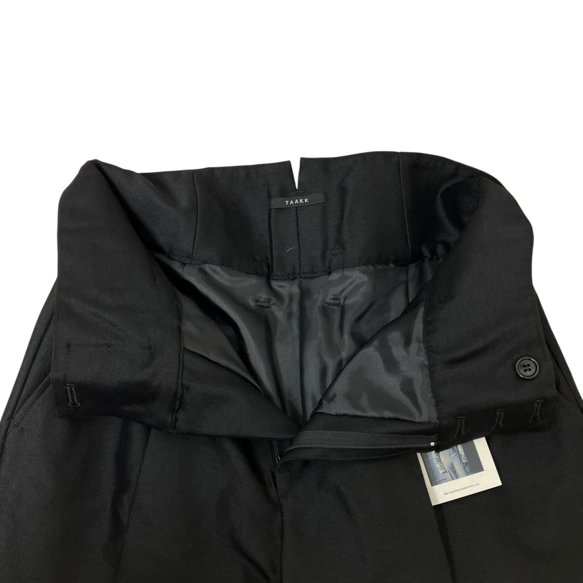 HIGH WAIST DESIGN TROUSERSパンツTA25SS-PT023