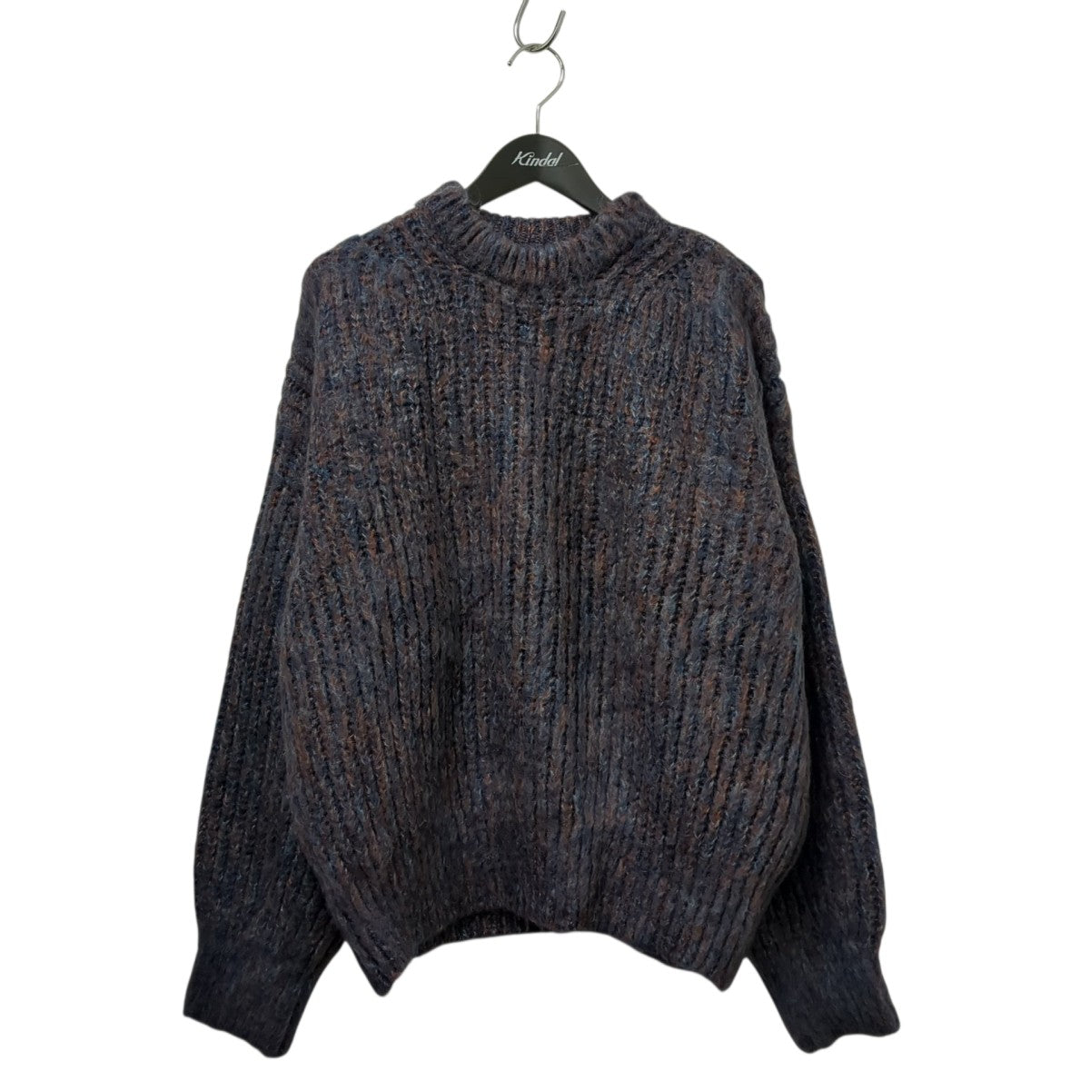 MAISON SPECIAL 23AWMourine Brushed Kid Mohair Crew Neck Knit Pulloverセーター11232361301 古着・中古-1枚目のアイテム画像