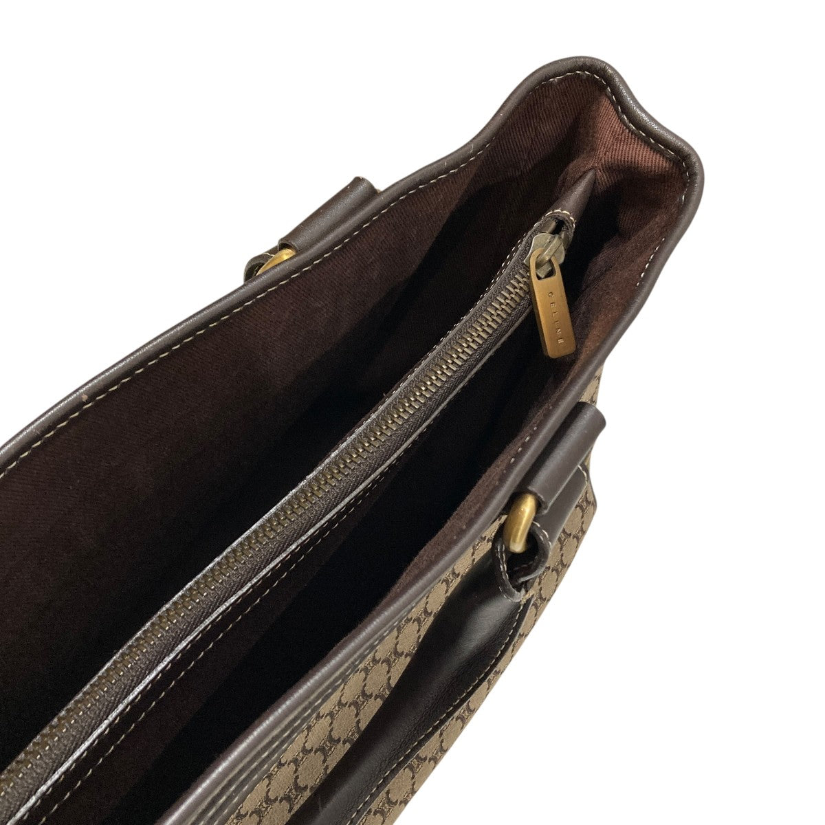 CELINE ブギーバッグマカダム柄ハンドバッグ 古着・中古-6枚目のアイテム画像