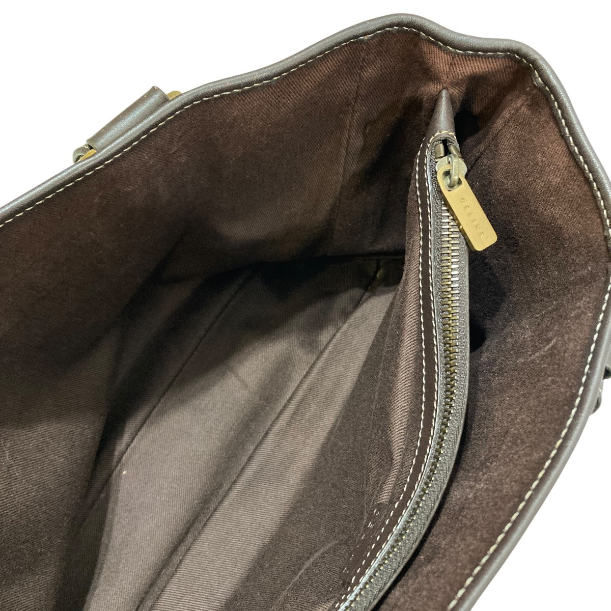 CELINE ブギーバッグマカダム柄ハンドバッグ 古着・中古-9枚目のアイテム画像