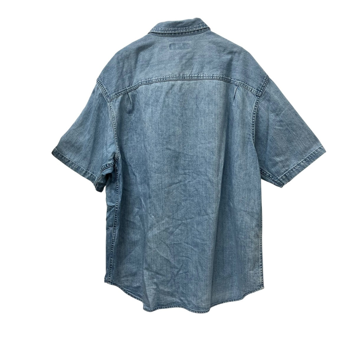 半袖シャツLoose Fit Denim painter Shirt