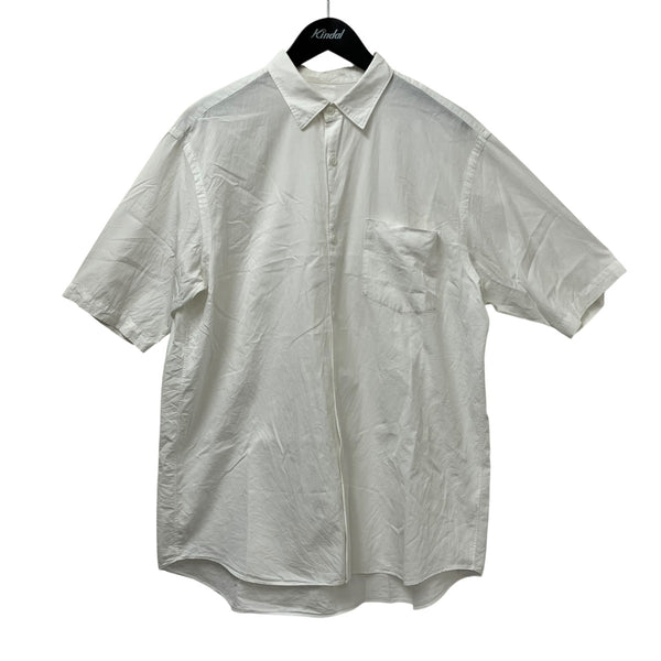 COMOLI コモリ 半袖シャツ ホワイト COMOLI(コモリ) 半袖シャツ14S-02004 14S-02004 ホワイト サイズ 3