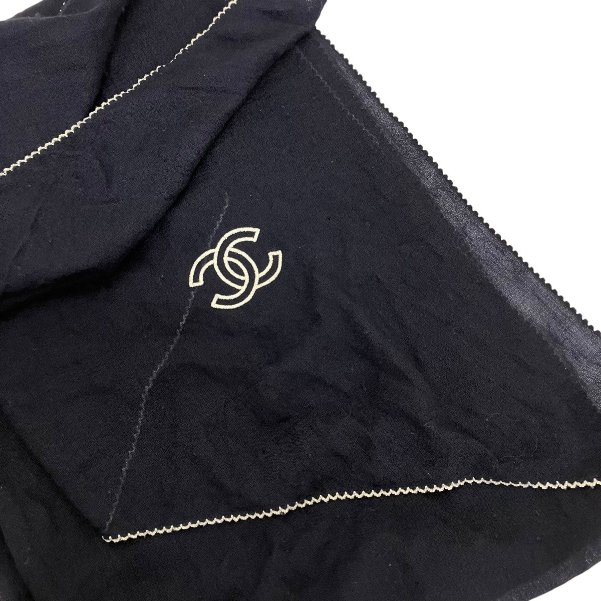 CHANEL カシミヤストール 古着・中古-5枚目のアイテム画像