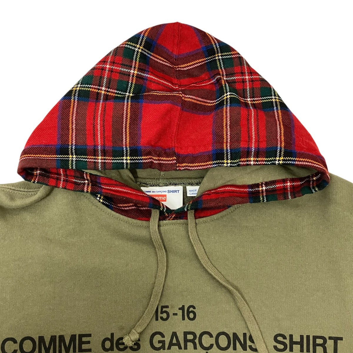 COMME des GARCONS×Supreme パーカー 古着・中古-3枚目のアイテム画像