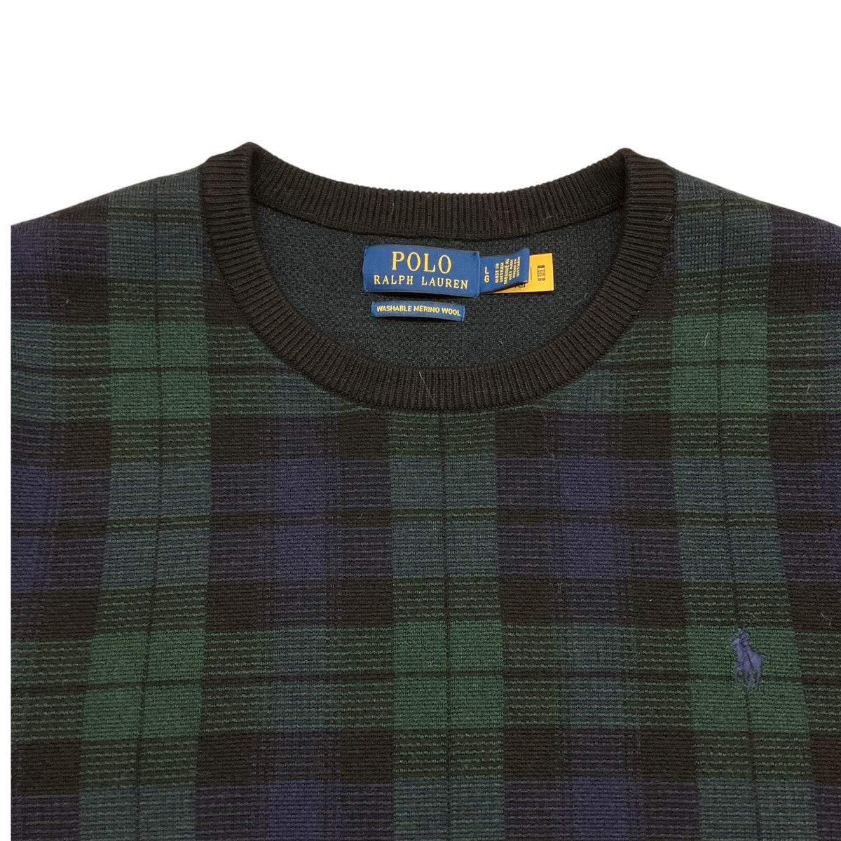 POLO RALPH LAUREN ニット 古着・中古-3枚目のアイテム画像