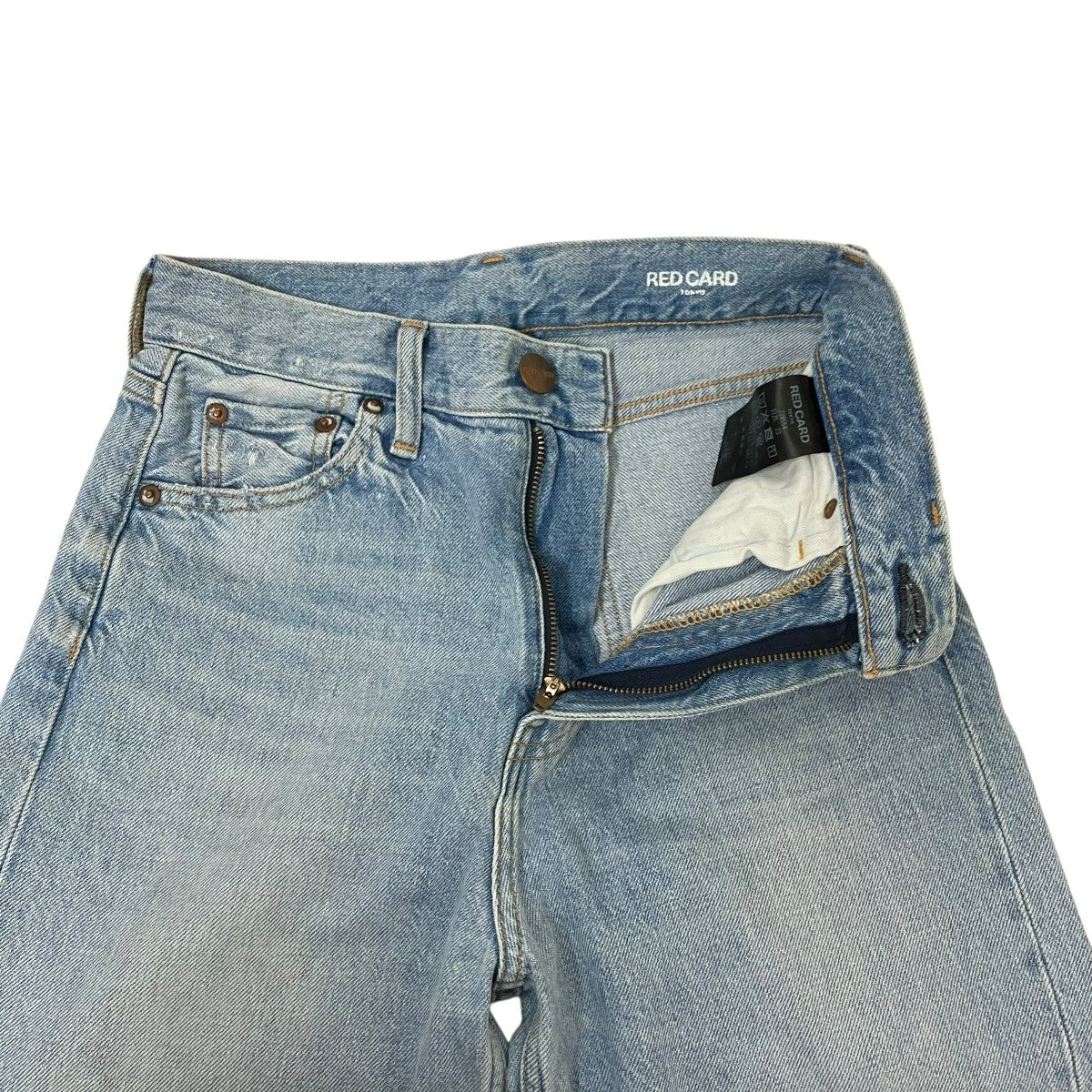 RED CARD デニムパンツ72W554 古着・中古-4枚目のアイテム画像