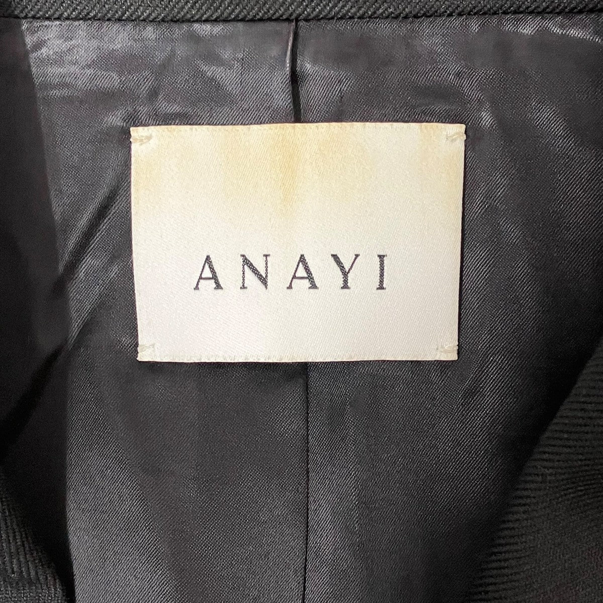 ANAYI ウールビーバーリバーフードコート102027-17-020-95-360 古着・中古-6枚目のアイテム画像