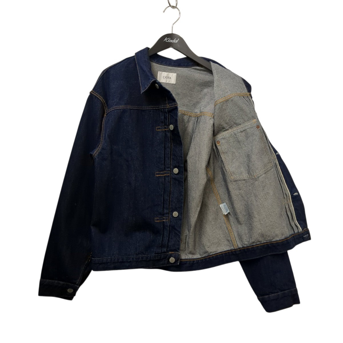 デニムジャケットJKLM-301-NIW Single Pocket Denim Jacket