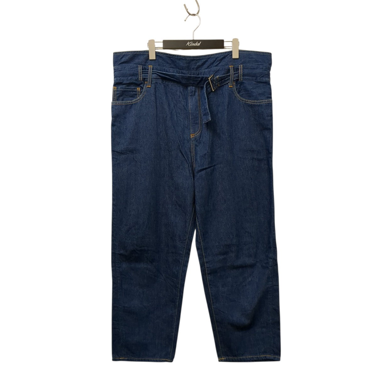 23SSDenim Wrap PT IndigoデニムパンツMW-PT23101