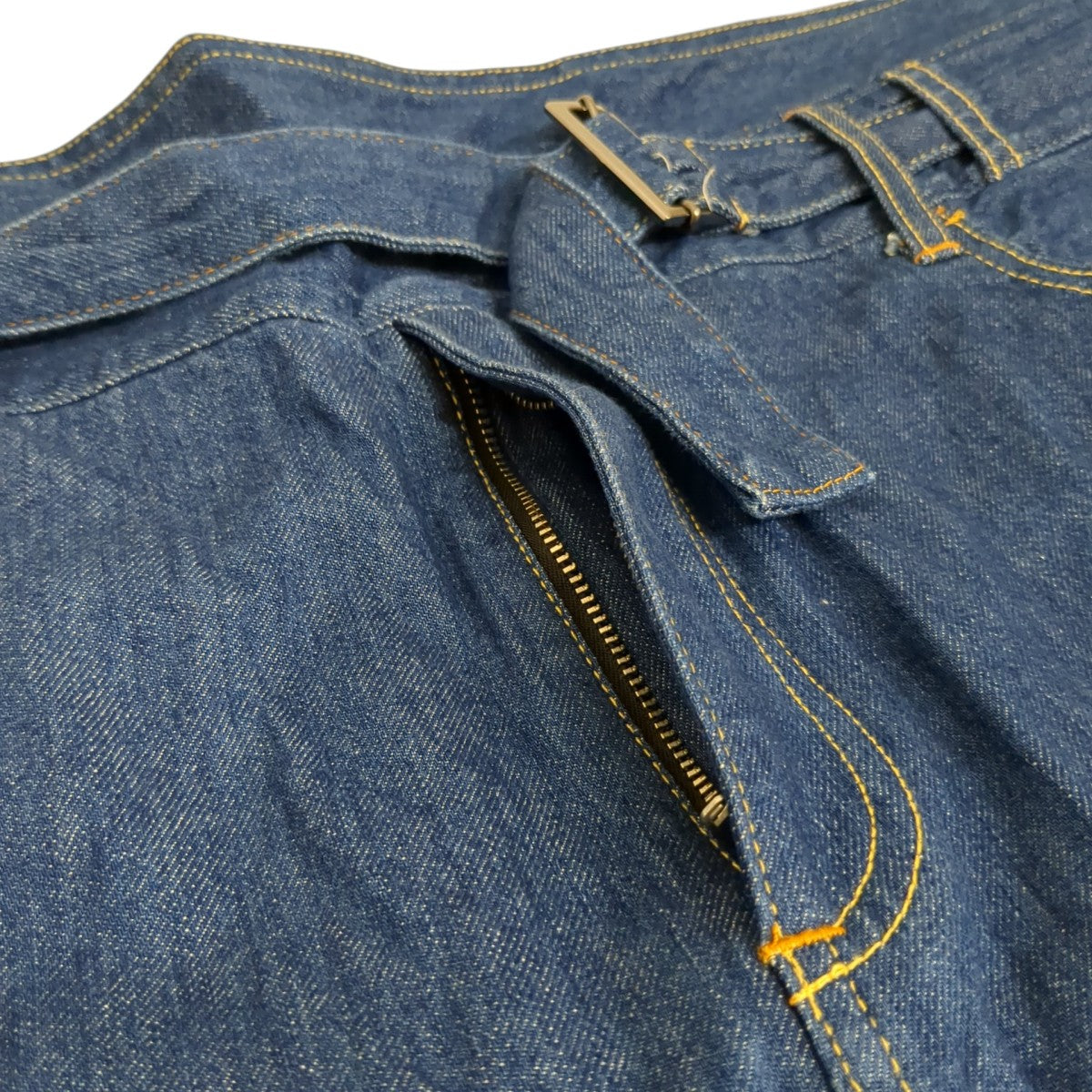 23SSDenim Wrap PT IndigoデニムパンツMW-PT23101