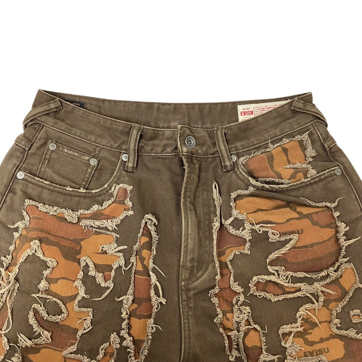 EVISU デニムパンツ2ESHTM6PT7007LFCT 古着・中古-3枚目のアイテム画像