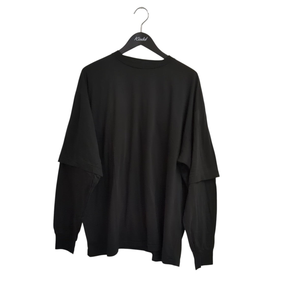 26AWTHINコットン レイヤードTシャツ長袖カットソーE03-05021