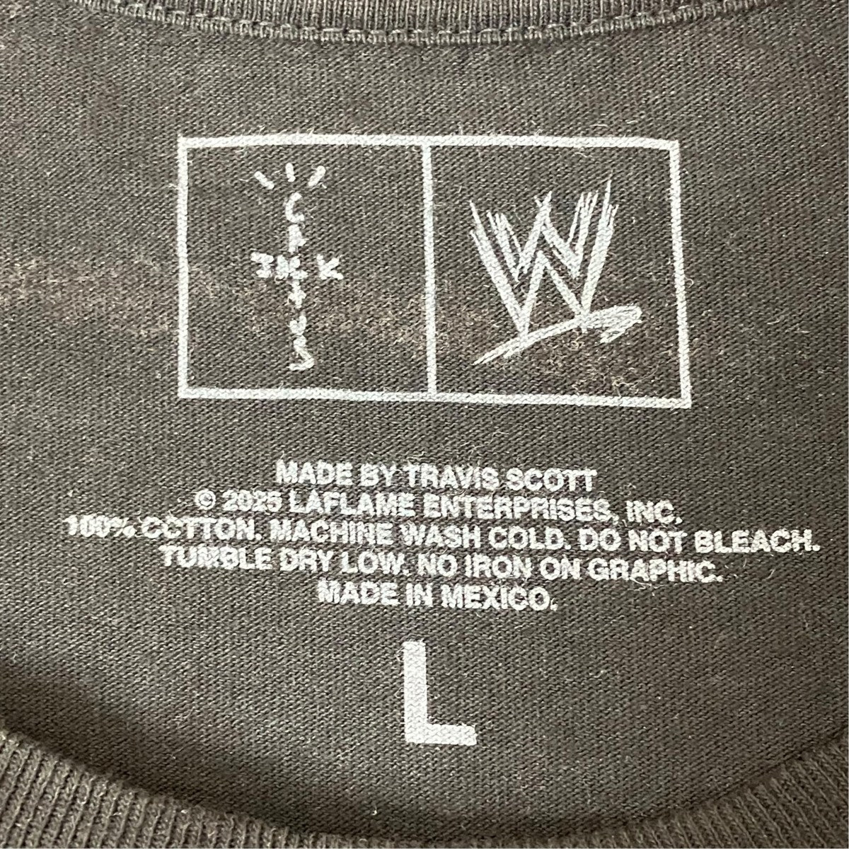 ×WWETシャツ