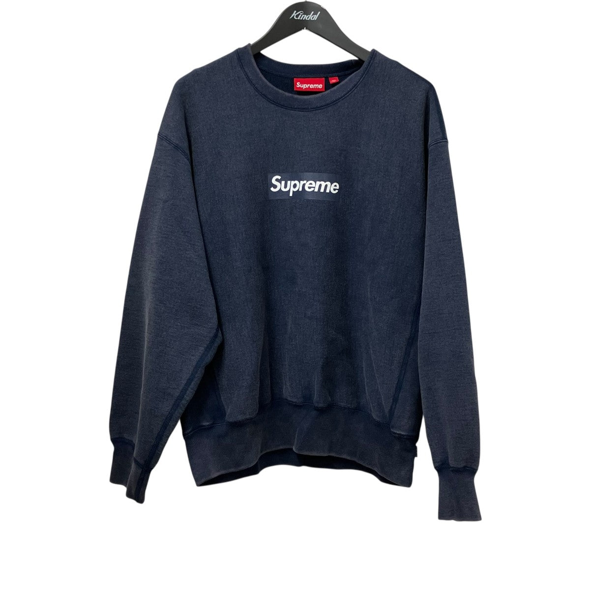 Supreme Washed Box Logo Crewneckスウェット 古着・中古-1枚目のアイテム画像