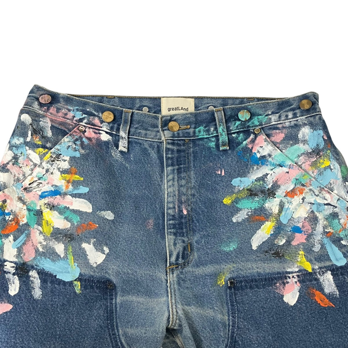 Great Land リメイクパンツデニムパンツ 古着・中古-3枚目のアイテム画像
