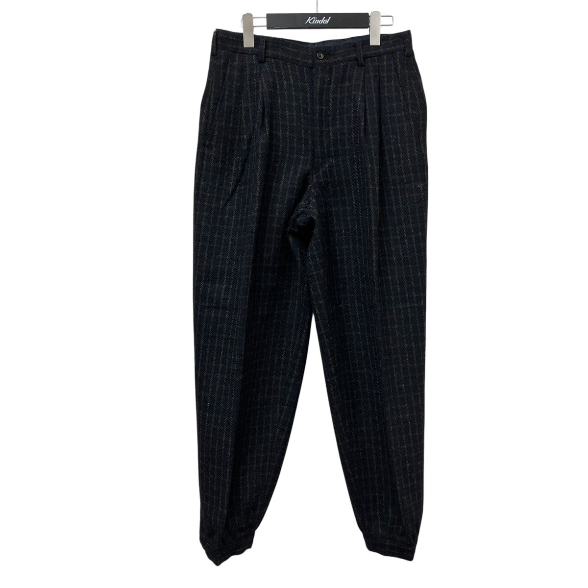 COMME des GARCONS HOMME PLUS チェックウールパンツPP-05046S 古着・中古-1枚目のアイテム画像