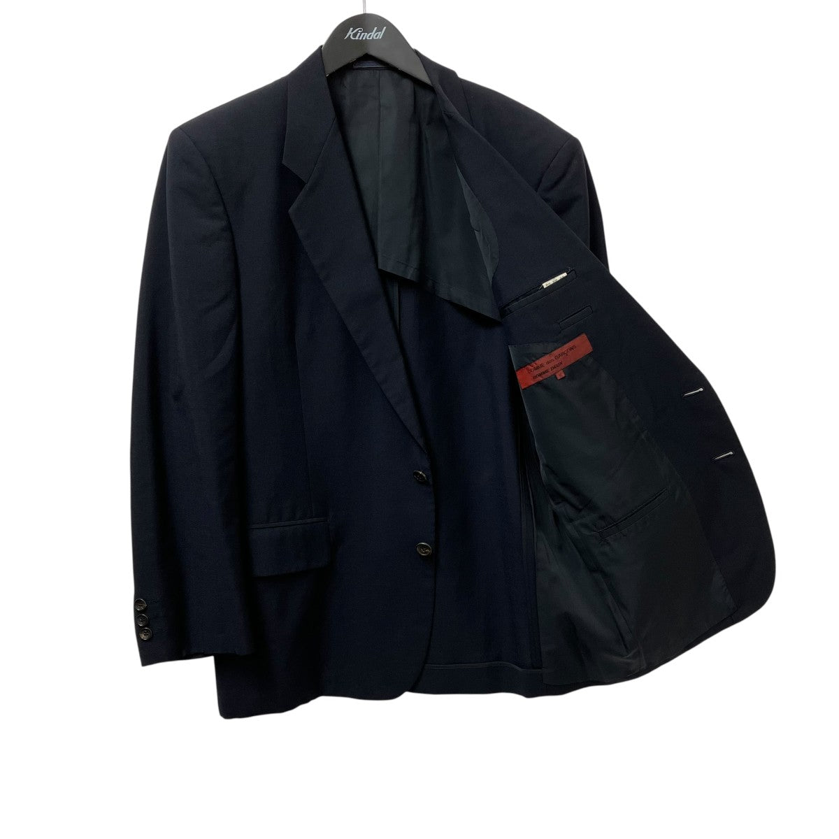 COMME des GARCONS HOMME DEUX テーラードジャケットDJ-21002M 古着・中古-2枚目のアイテム画像