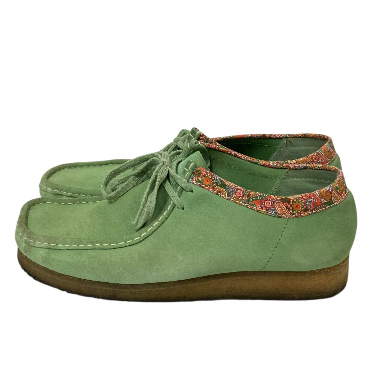 CLARKS×stussy Wallabeeシューズ 古着・中古-2枚目のアイテム画像