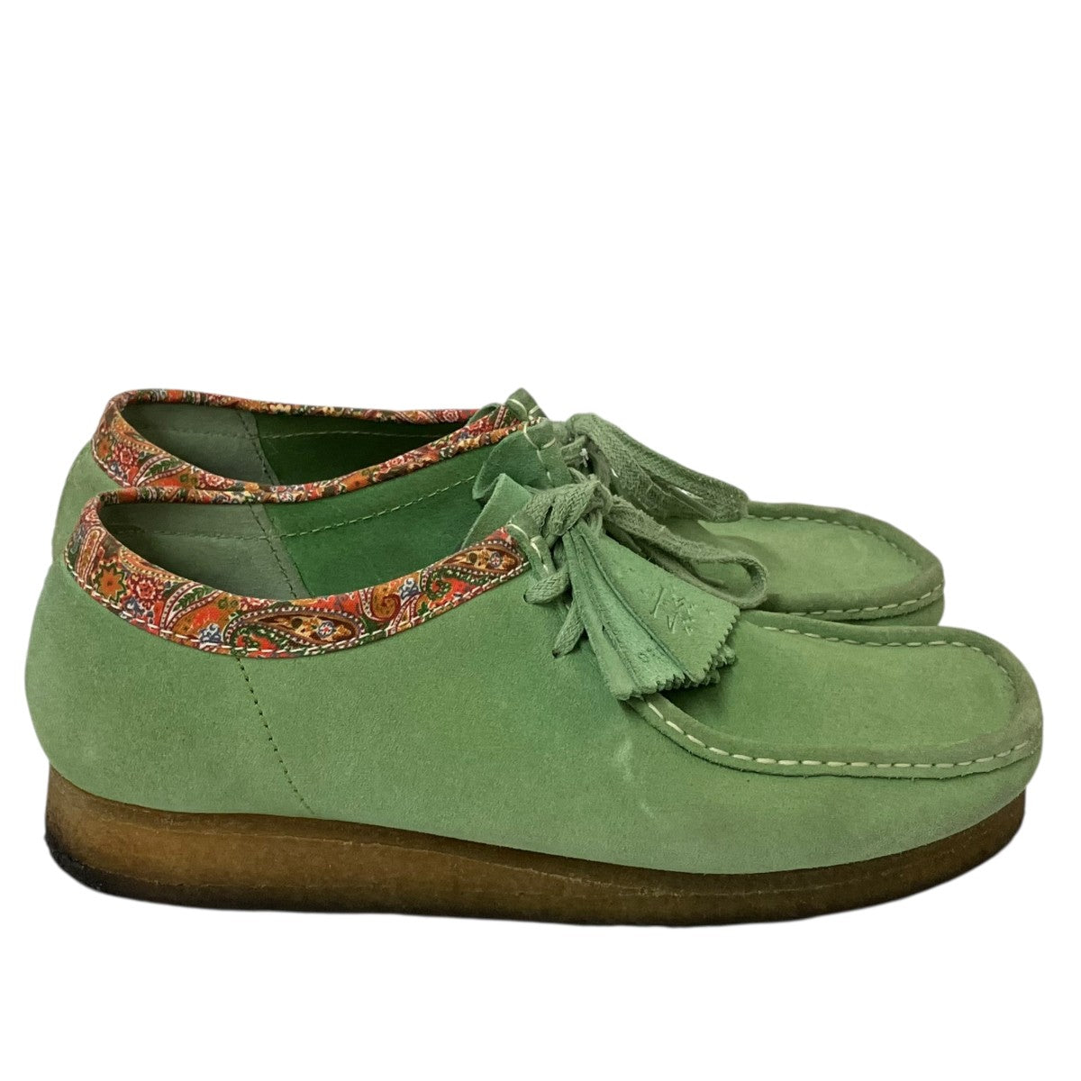 CLARKS×stussy Wallabeeシューズ 古着・中古-4枚目のアイテム画像